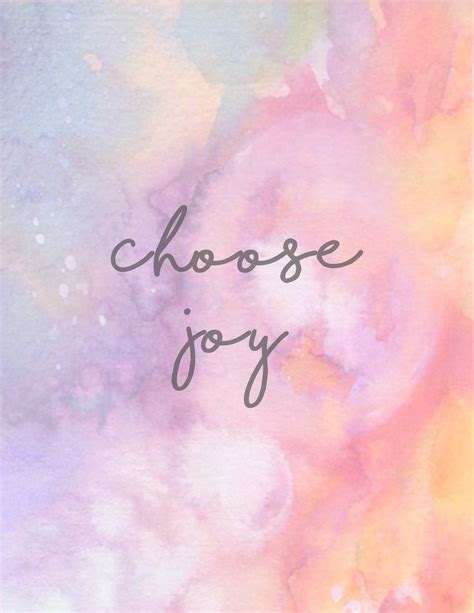 Choose Joy + Free Printable | Its Pam Del