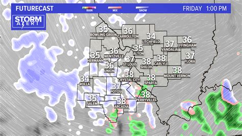 St Louis Weather Wet Snow Shifts North And West Overnight Ksdk Com