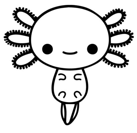 Axolotl Small Coloring Pages Axolotl Coloring Pages Coloring Pages