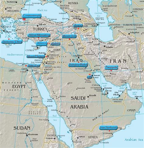 Ancient Middle East Map Diagram Quizlet