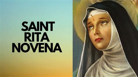 Saint Rita Novena Catholic Novena Youtube