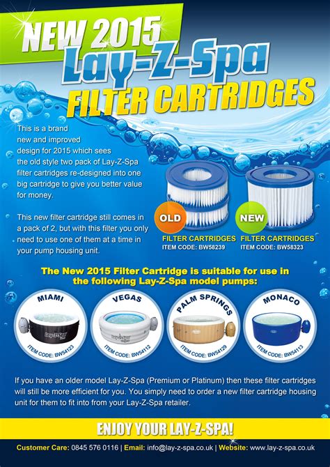 How Are The New Lay Z Spa Filter Cartridges Different Cleaning Hot