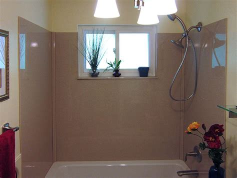 The colony bathtub and shower walls by american standard allows you to quickly update and invigorate your bath with. Onyx Shower Tub Surround with Vinyl Window. Don't want to ...