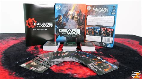 Gears Of War The Card Game Early Unboxing Youtube