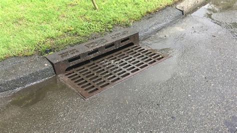 Catch Basin Drained By All Storm Drains Inc Youtube