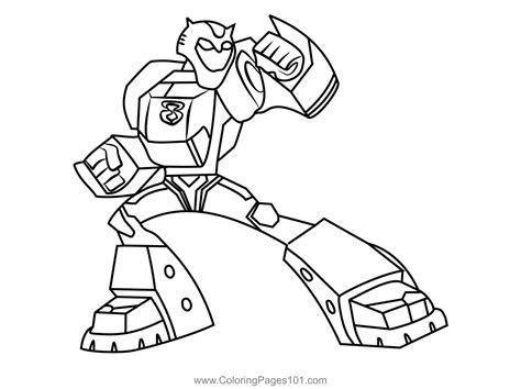 Bumblebee Car Coloring Pages