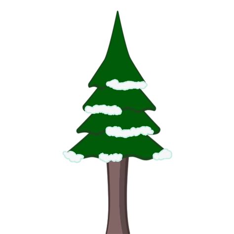 Winter Tree Cartoon Clipart Best