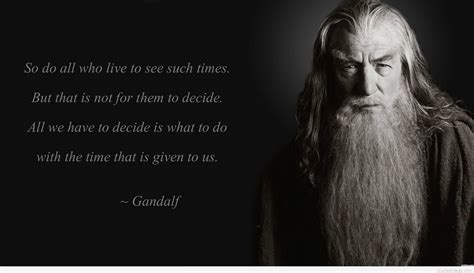 Best Gandalf Lord Of The Rings Quotes With Pics