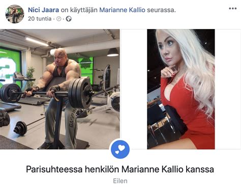 Marianne Kallion Uusi Romanssi Mies Julkisti Suhteen Facebookissa