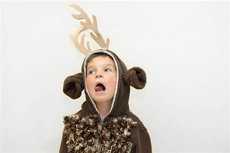 Diy Deer Costume From Goodwill Supplies For Halloween