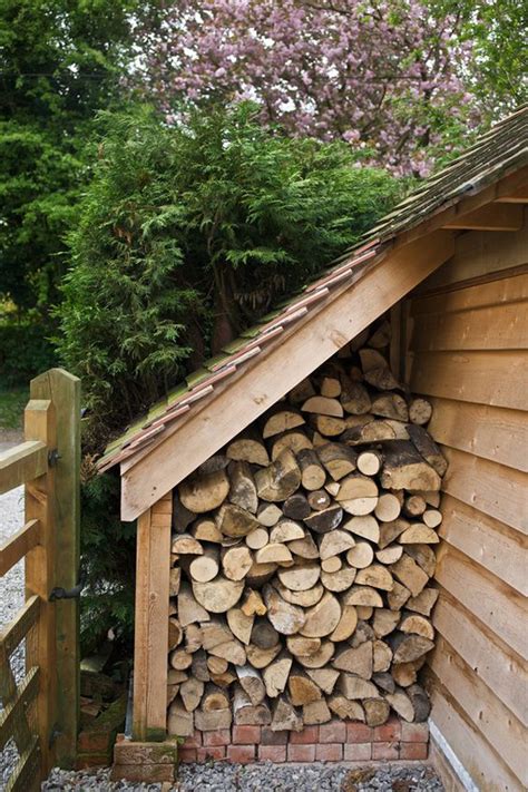 37 Brilliant Diy Outdoor Firewood Storage Ideas Homemydesign