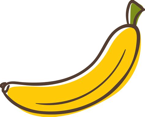 Dibujos Animados De Ilustración De Fruta De Plátano 9597420 Png