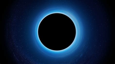Download Wallpaper 2560x1440 Black Hole Eclipse Stars