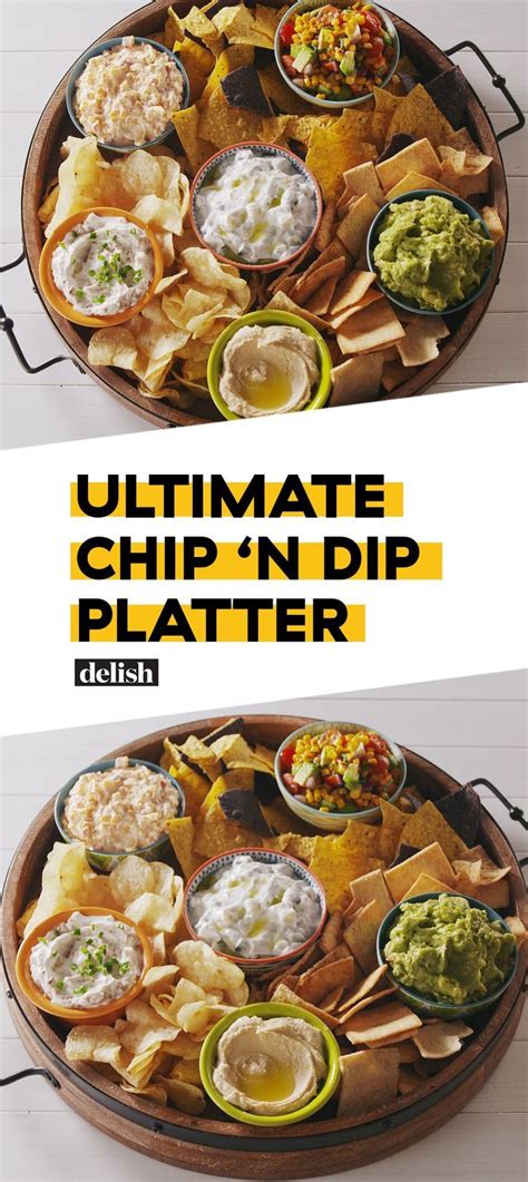 Bring The Party With This Ultimate Chip And Dip Platter Recipe Party