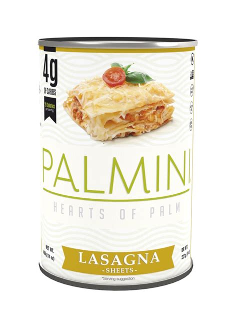 Palmini Lasagna Hearts Of Palm Pasta Sheets 14 Oz Droneup Delivery