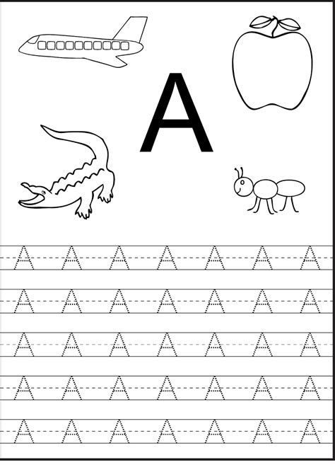 Free Printable Tracing Alphabet Letters Az