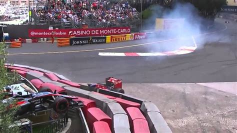 Het lachen zal max verstappen snel zijn vergaan na vanochtend. Formula 1 Monaco GP - Max Verstappen Crash (HD) - YouTube