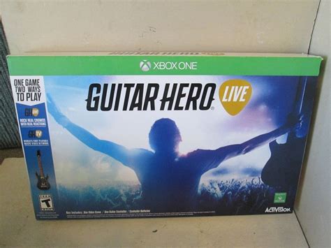 Guitar Hero Live Xbox One Bundle New In Box Guitar Hero Live Xbox