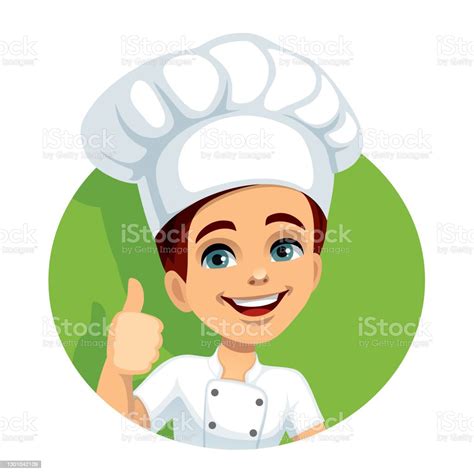 Happy Chef Man Stock Illustration Download Image Now Baker