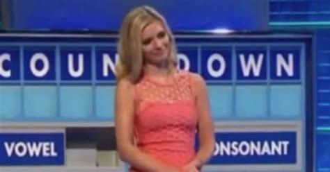 Rachel Riley Flashes A Daring Amount Of Flesh In A Very Racy Dress In Countdown Sartorial Shake