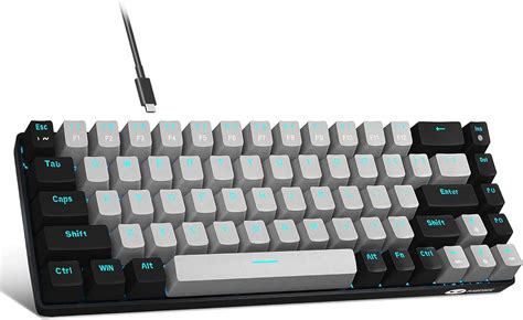 Portable 60 Mechanical Gaming Keyboard Magegee Mk Box Led Backlit