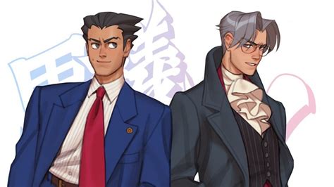 Random Valve Artist Reimagines Ace Attorney Characters As 80s Lawyers