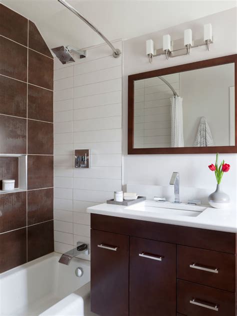 Enjoy free pickup or local delivery and take advantage of our expert salespeople, who will help you find the perfect bathroom vanity and accessories for your remodeling project. Small Modern Bathroom | Houzz