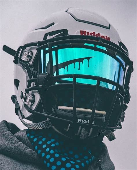 Check Out This Custom Visor Football Helmets Nfl Football Helmets