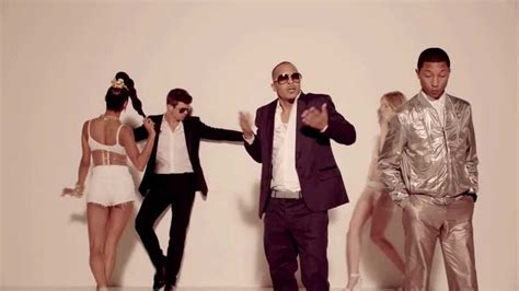 Robin Thicke Feat Ti And Pharrell Blurred Lines Komes Remix Youtube