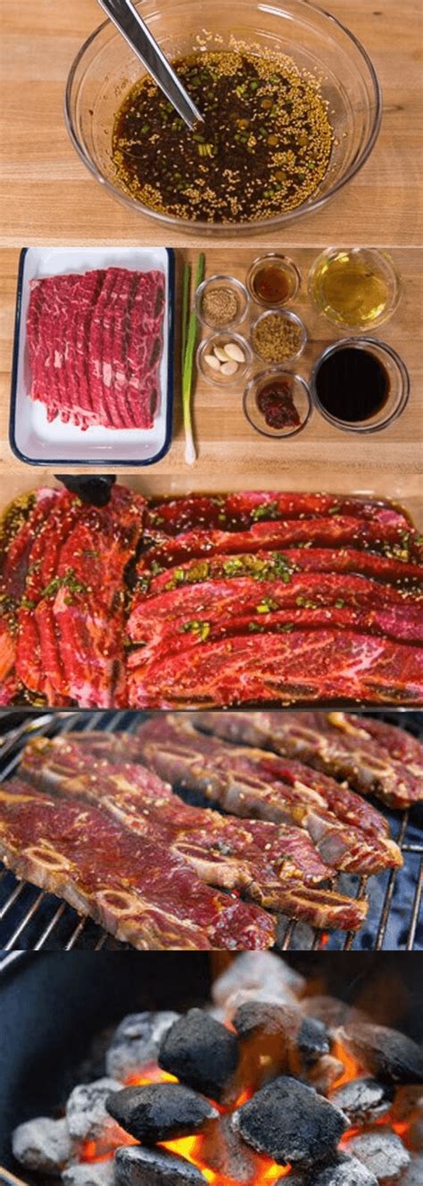 I tried this recipe with beef ribs. Korean Grilled Beef Short Ribs | Recipe | Rib recipes ...