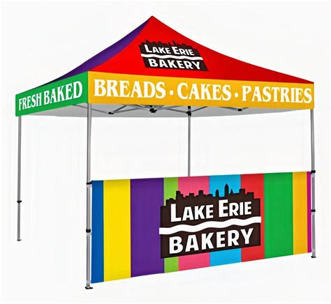 Canopy Tent Custom Printed Half Wall Banner Only Trt Banners