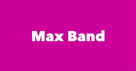 Max Band Spouse Children Birthday And More