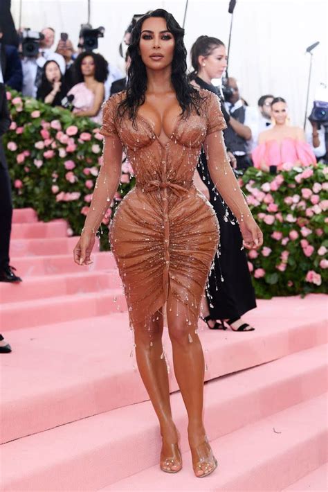 Kim Kardashian Looks Soaking Wet At The Met Gala