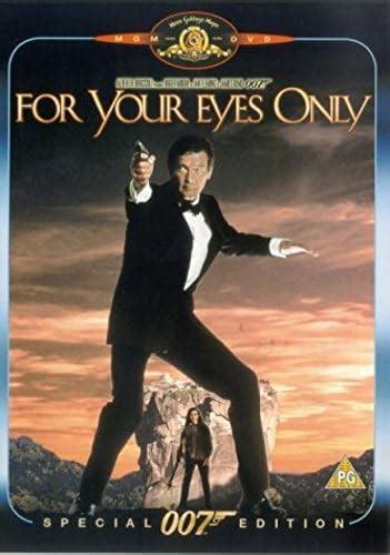 For Your Eyes Only Dvd Uk Roger Moore Carole Bouquet Chaim Topol Lynn Holly