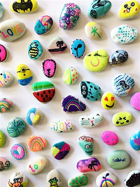 Rock Painting Ideas For Kids Painted Rocks Kids Painting For Kids