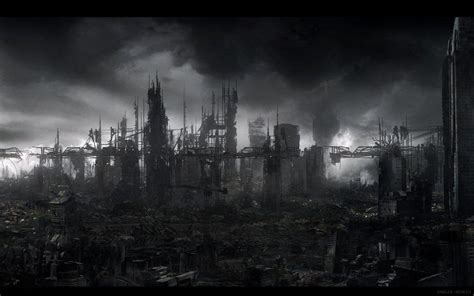 2560x1600px Destroyed City Background Wallpapersafari