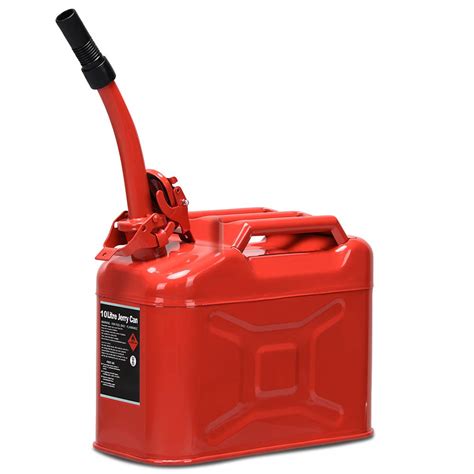 Gas Cans Goplus 20 Liter Jerry Fuel Can With Flexible Spout Portable