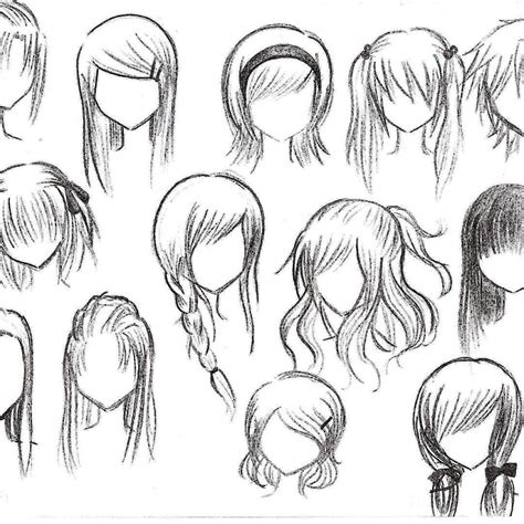 Hairstyle Anime Girl Top 25 Anime Girl Hairstyles Collection Sensod