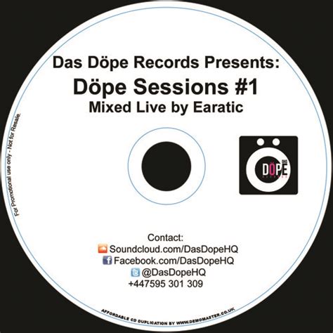 Stream Dope Sessions 1 Mixed Live By Earatic By Das Döpe Records