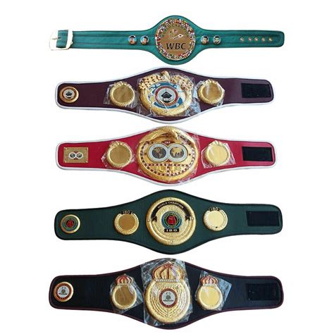 Wbc Wba Wbo Ibf Ibo Championships Boxing Belt Premium Quality With Free