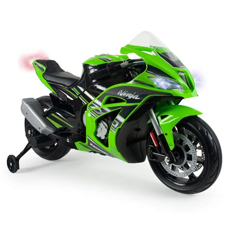 Injusa 12v Kawasaki Ninja Zx10 Motorcycle For Kids Cars For Kids