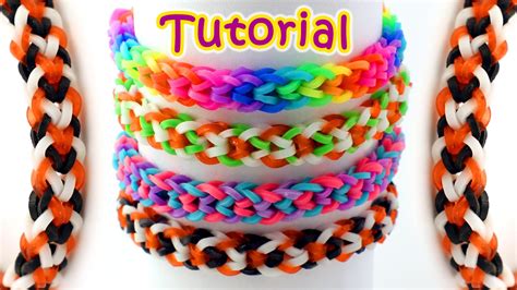 Rainbow Loom Tiny Hearts Bracelet Tutorial How To Make An Inverted