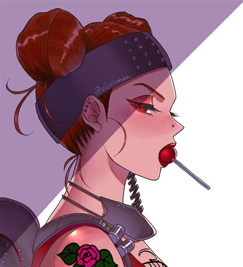 She can be unlocked using digital currency; Pin on Apex Legends Art