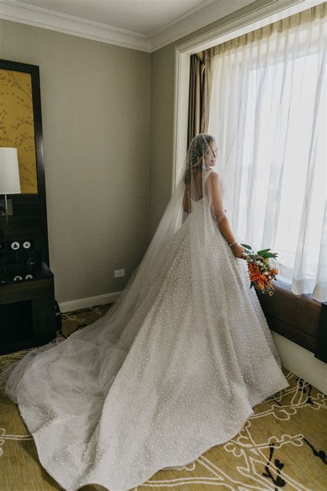 Leah Da Gloria Custom Made Used Wedding Dress Save Stillwhite