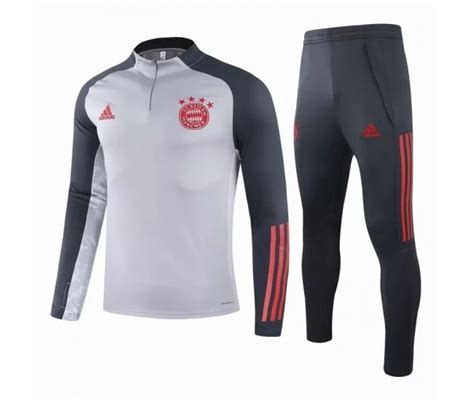 Adidas fc bayern munich mens kids goalkeeper gk jersey shirt 2020 2021 neuer 1. Bayern Munich Training Soccer Tracksuit Grey 2021 | Best ...