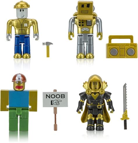 Roblox Icons Gold Collectors Set 15th Anniversary Gold Collectors