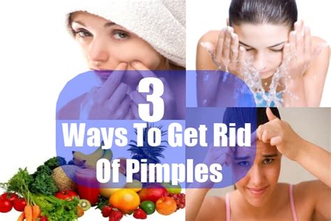 3 Simple Ways To Get Rid Of Pimples Natural Home Remedies Fitness Guide