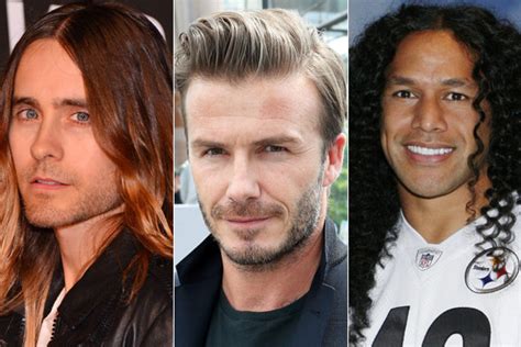 9 Male Celebrities Who Give Us Major Hair Envy Photos Huffpost