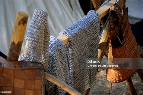 Knights Steel Mesh And Protective Vest Stock Photo Download Image Now