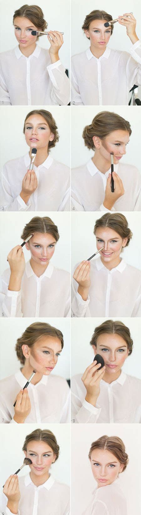 How to apply normal makeup step by step. 12+ Easy Step By Step Natural Eye Make Up Tutorials For ...
